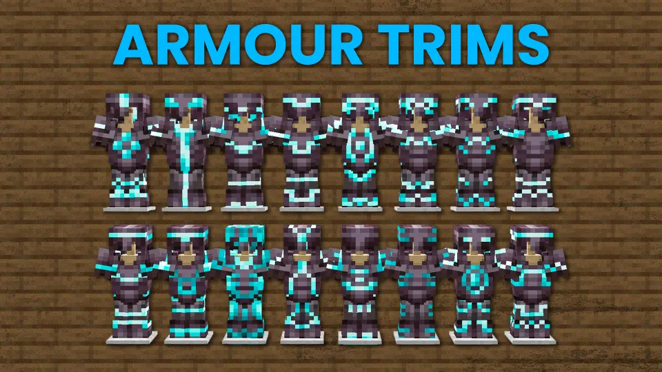 A Guide to 1.20 Minecraft Armor Trims