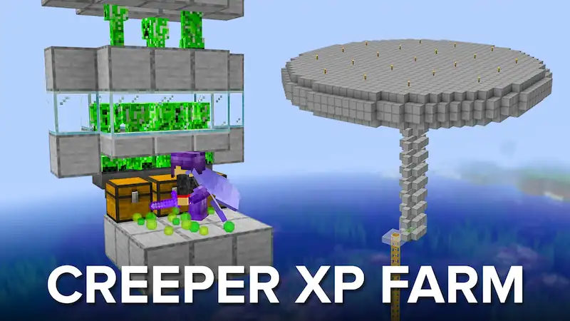 How to create farms for more XP in Minecraft